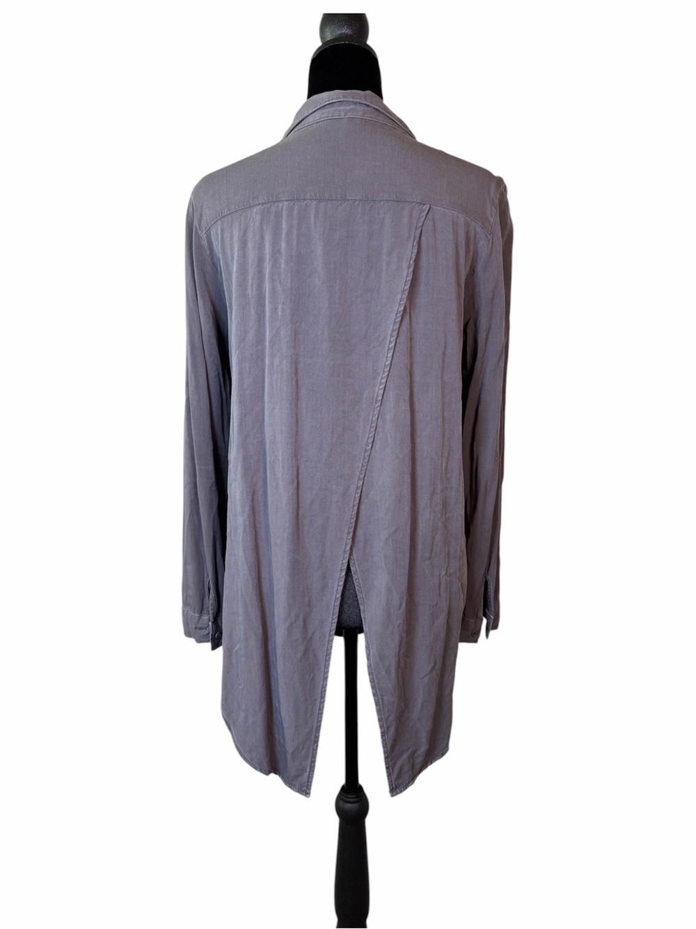 H&M Divided Casual Button-Down Shirt - Light Gray